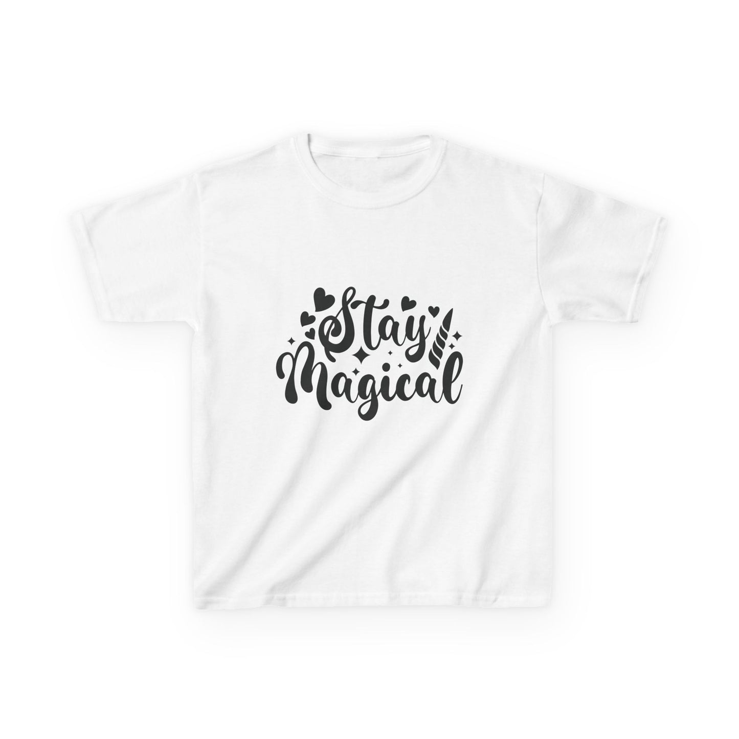 Stay Magical Kids Heavy Cotton™ Tee - Playful & Fun T-Shirt for Young Dreamers