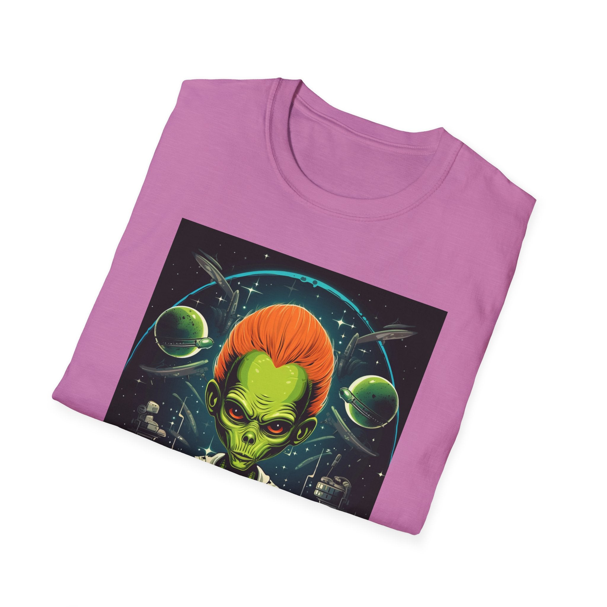 Alien Galaxy Unisex T-Shirt - Cosmic Art Design