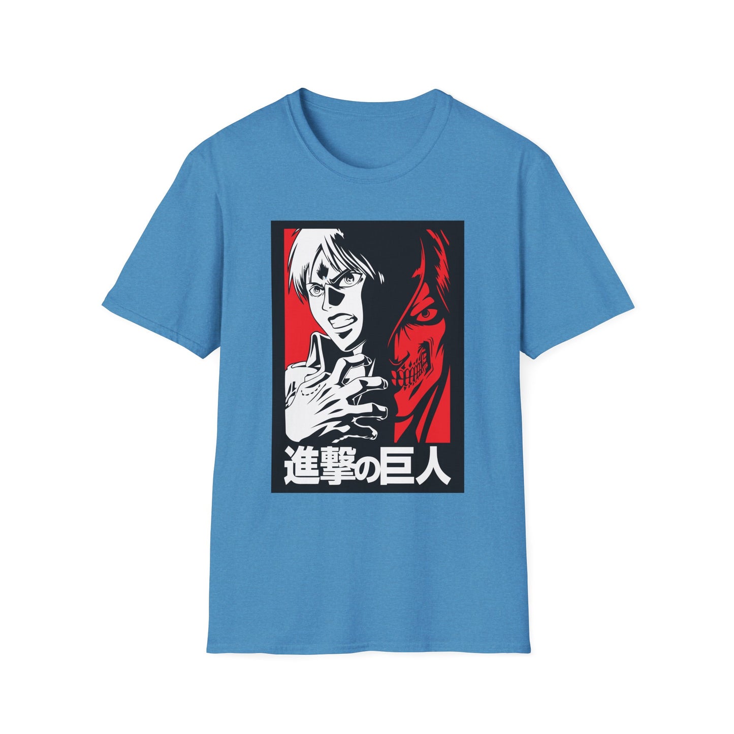 Anime-Inspired Unisex T-Shirt - Attack on Titan Graphic Tee, Casual Wear, Gift for Fans, Streetwear, Birthday Gift