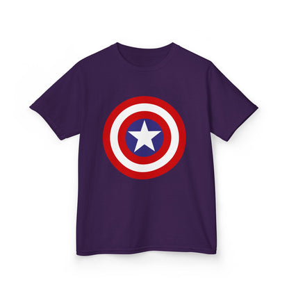 Kids Superhero Cotton Tee, Youth T-shirt, Party Outfit, Birthday Gift, Marvel Inspired, Playful Wear