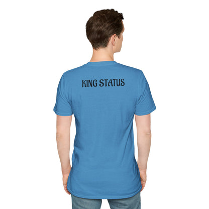 King Status Gorilla T-Shirt | Unisex Softstyle Tee for Casual Wear