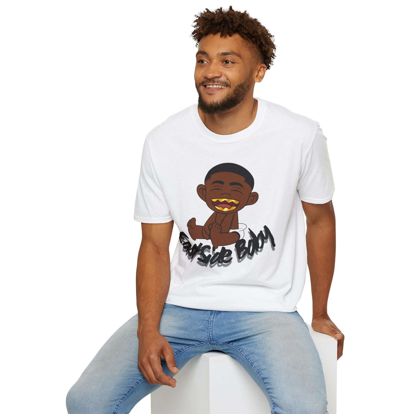 Unisex Softstyle T-Shirt - 'Eastside baby' Fun Graphic Tee