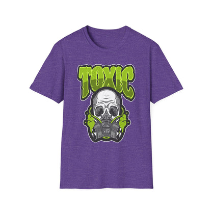 Toxic Skull Graphic Tee - Unisex Softstyle T-Shirt