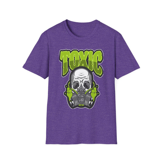 Toxic Skull Graphic Tee - Unisex Softstyle T-Shirt