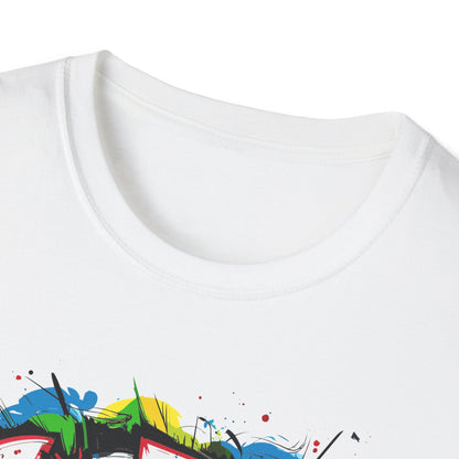 Vibrant Graphic T-Shirt for Creative Souls | Perfect for Art Lovers, Graphic Tee, Gift for Artists, Casual Style, Streetwear