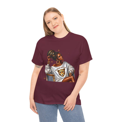 Empowering Women Graphic Tee - 'Making Moves' Heavy Cotton Unisex T-Shirt