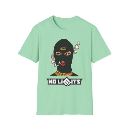 Unisex Softstyle T-Shirt - No Limits Graphic Tee for Bold Individuals