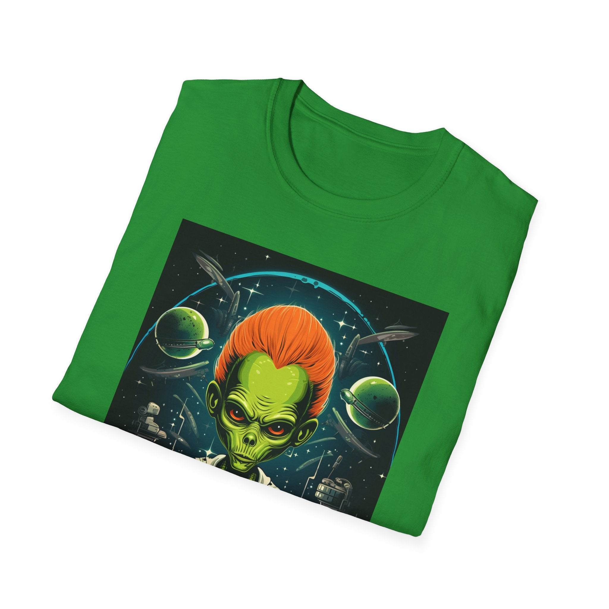 Alien Galaxy Unisex T-Shirt - Cosmic Art Design