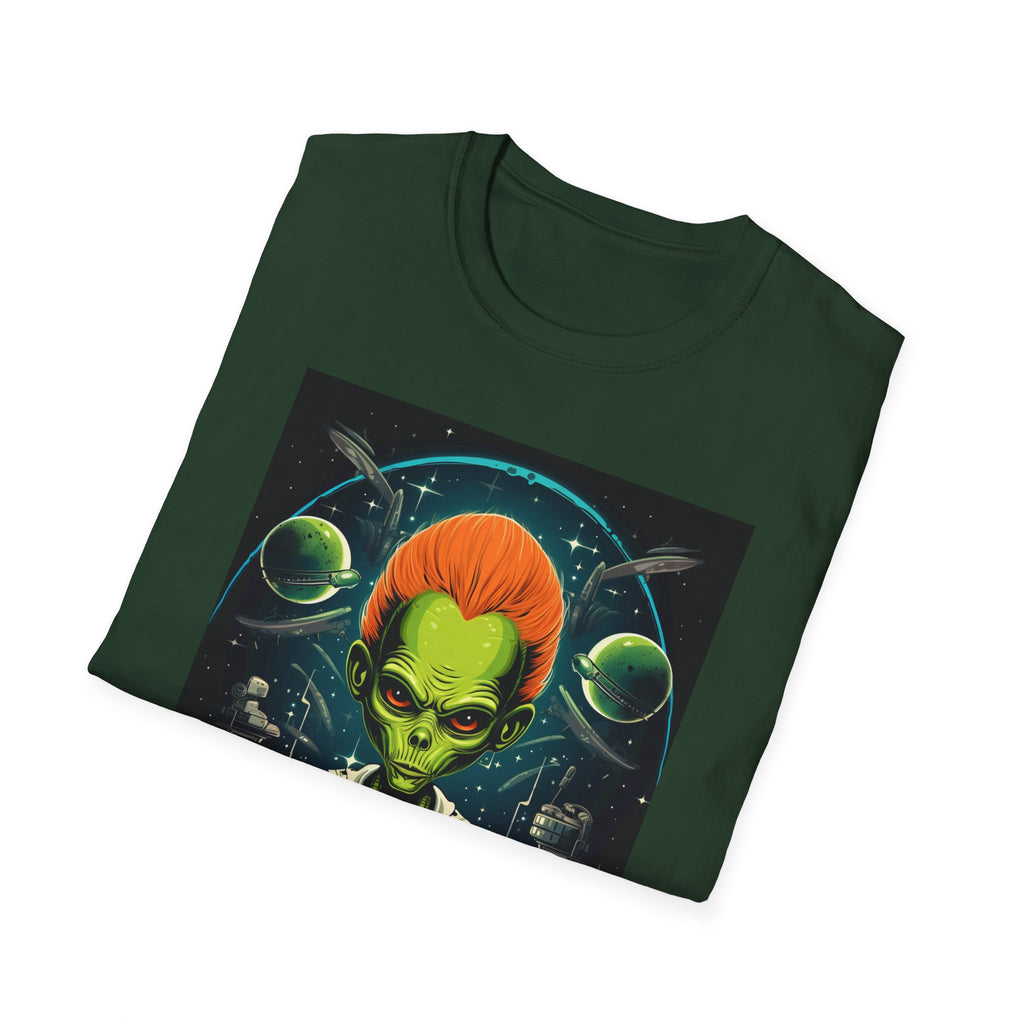 Alien Galaxy Unisex T-Shirt - Cosmic Art Design