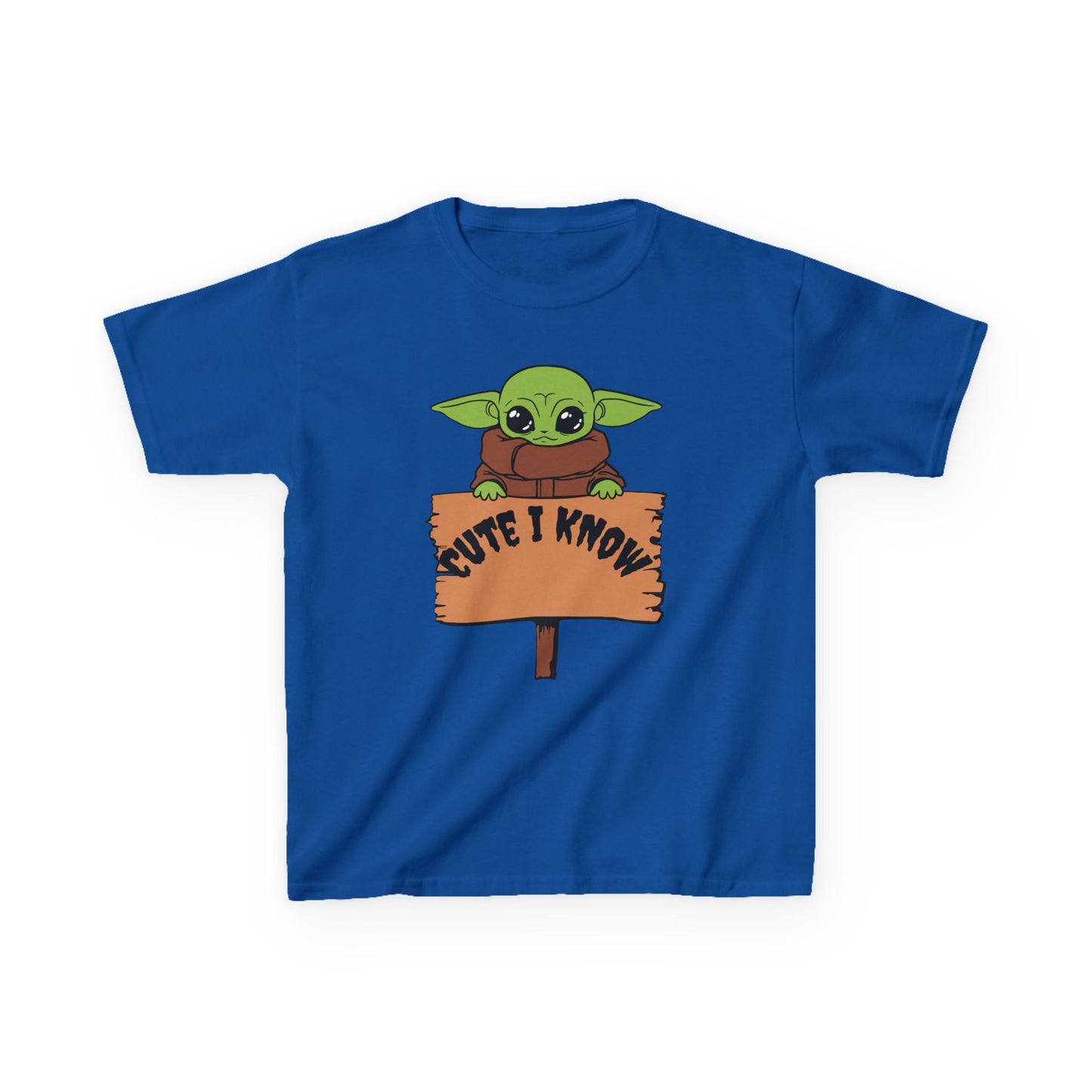 Cute Baby Alien Kids Tee - "Cute I Know" Design for Trendy Kids