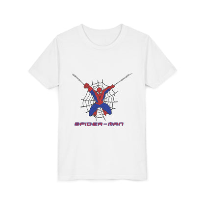 Spider-Man Youth Short Sleeve Tee - Fun Graphic Tee for Kids, Superhero Shirt, Birthday Gift, Comic Theme Apparel, Playtime Wear