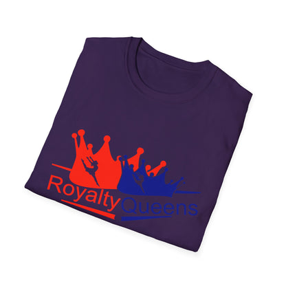 Royalty Queens Unisex Softstyle T-Shirt - Fun Statement Tee for Celebrations, Gifts, Birthdays, or Everyday Style