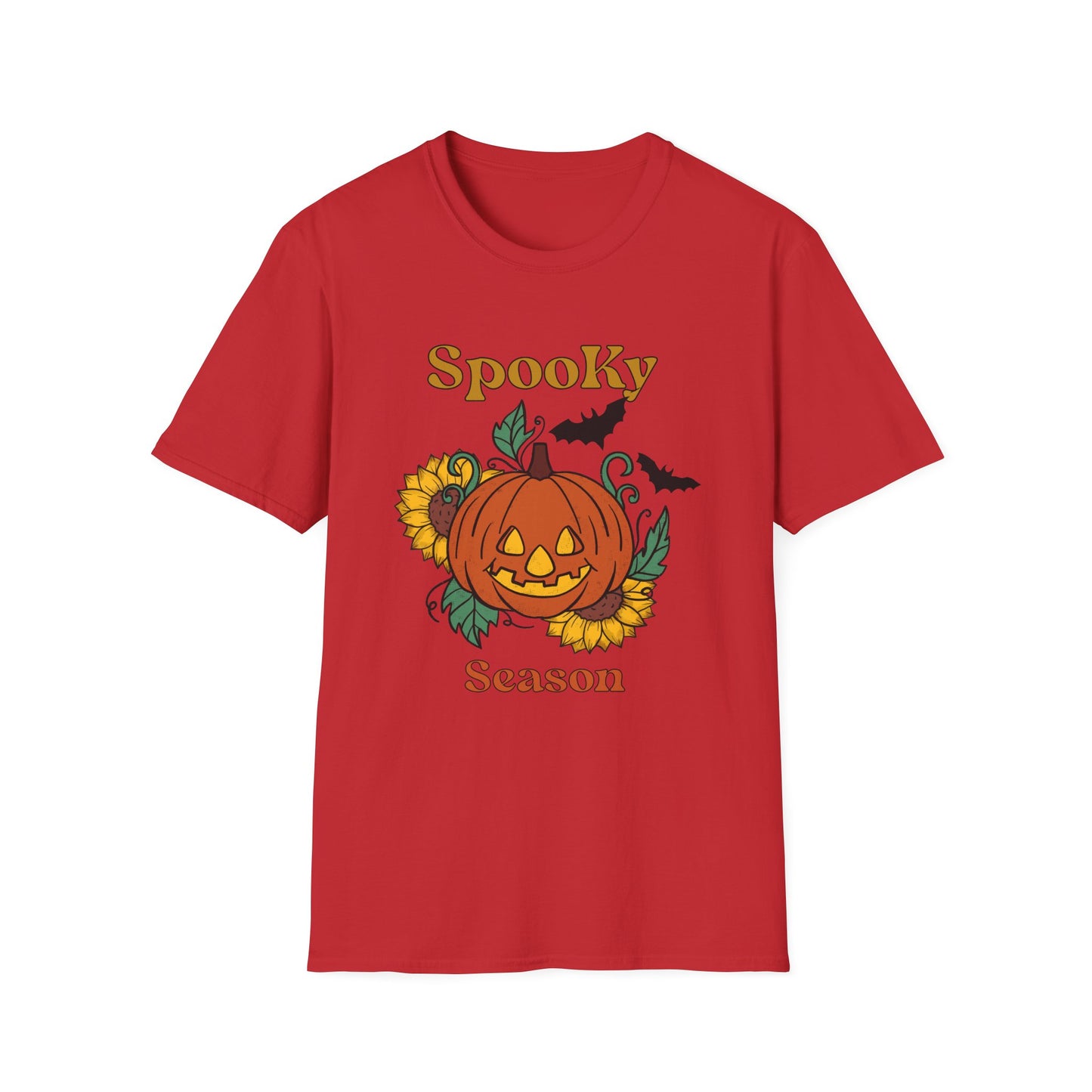 Spooky Season Unisex T-Shirt, Halloween Shirt, Pumpkin Tee, Fall Clothing, Festive Apparel