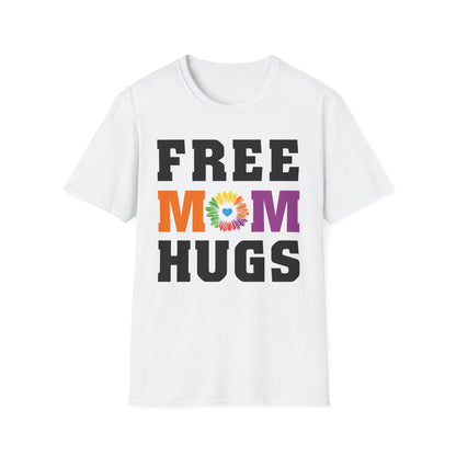Free Mom Hugs Unisex Softstyle T-Shirt, Perfect for Mother's Day, Gift for Moms, Fun Family Gatherings, LGBTQ Support Tee, Summer [...]