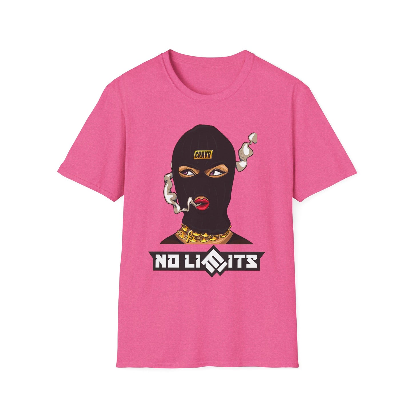 Unisex Softstyle T-Shirt - No Limits Graphic Tee for Bold Individuals
