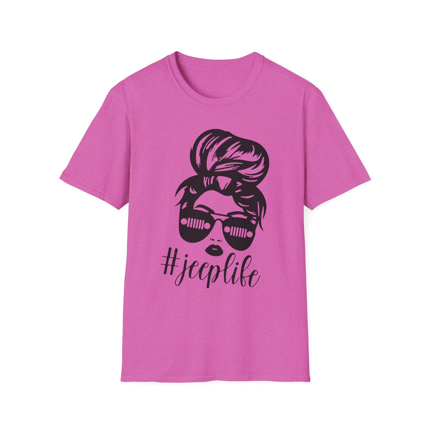 #jeeplife Unisex Softstyle T-Shirt - Fun Off-Road Adventure Tee