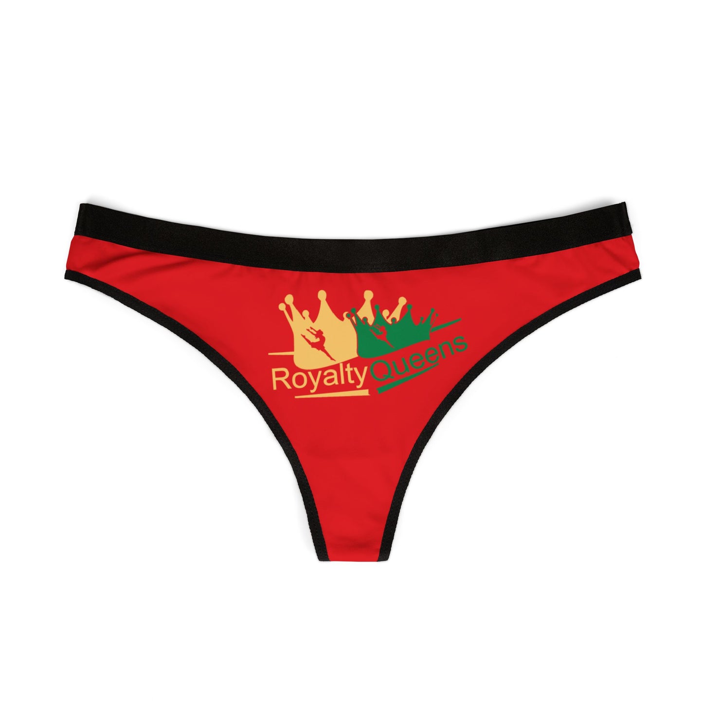 Royalty Queens Women's Thongs, Comfortable Underwear, Unique Gifts for Her, Fun Lingerie, Everyday Essentials