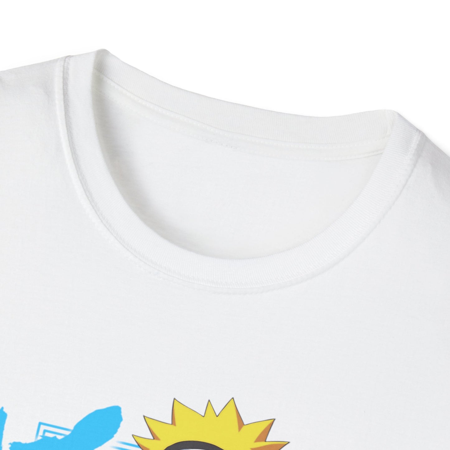 Anime-Inspired Unisex Softstyle T-Shirt - Naruto Design