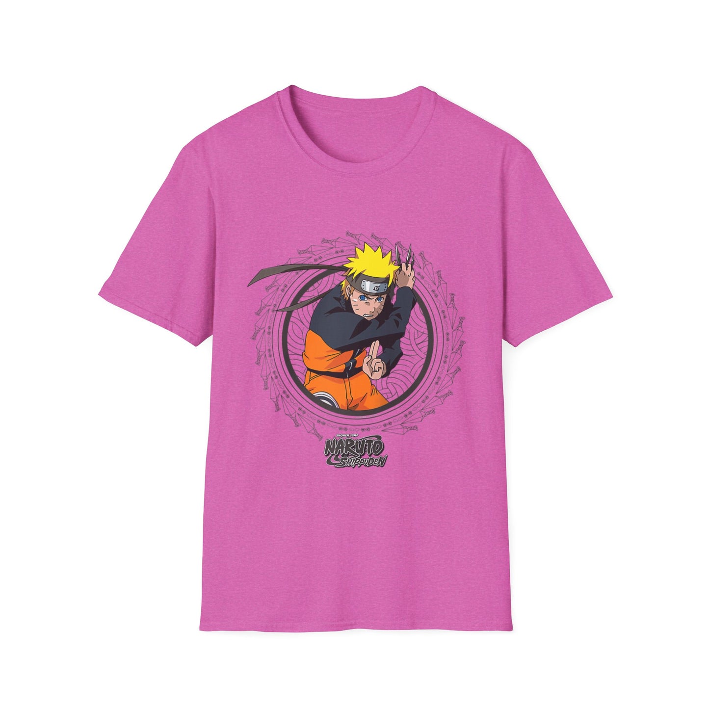 Naruto Unisex Softstyle T-Shirt - Graphic Tee for Anime Lovers