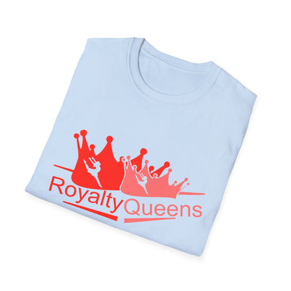 Royalty Queens Unisex Softstyle T-Shirt - Fun, Empowering, Comfortable Gift for Friends, Birthday, Celebration, Casual Wear