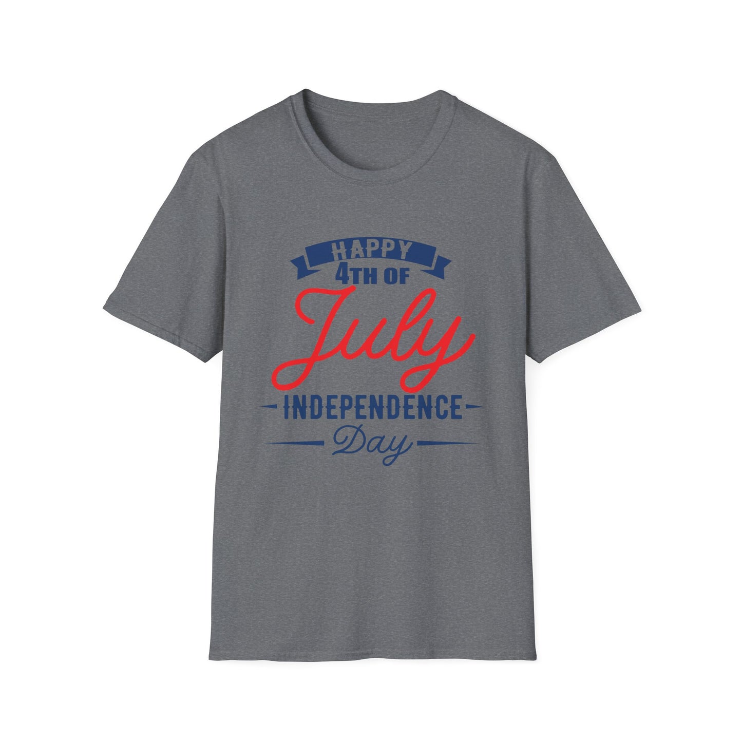 Happy 4th of July Unisex T-Shirt, Independence Day Tee, Summer Celebration Shirt, Patriotic Apparel, Casual Festival Wear