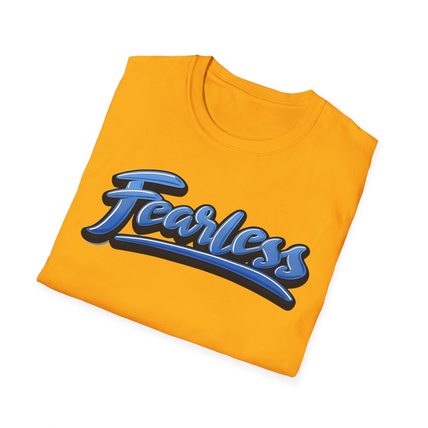 Fearless Unisex Softstyle T-Shirt - Inspiring Graphic Tee for Confident Self-Expression