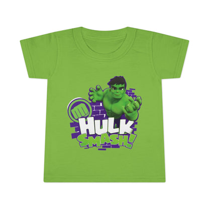 Hulk Smash Toddler T-Shirt - Fun & Playful Graphic Tee for Kids