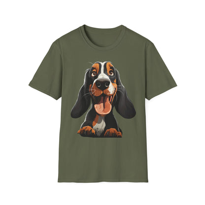 Cute Dog Graphic Unisex Softstyle T-Shirt - Perfect for Pet Lovers
