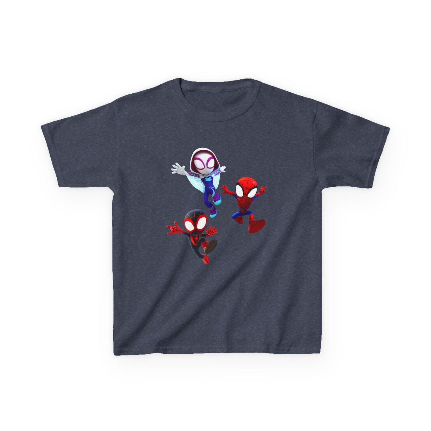 Kids Superhero Adventure Tee, Kids Birthday Gift, Fun Playwear, Spiderman Costume Shirt, Cartoon Character T-Shirt, Summer Outfit