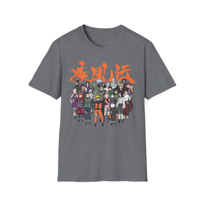 Anime-Inspired Unisex Softstyle T-Shirt - Perfect for Fans of Adventure and Friendship
