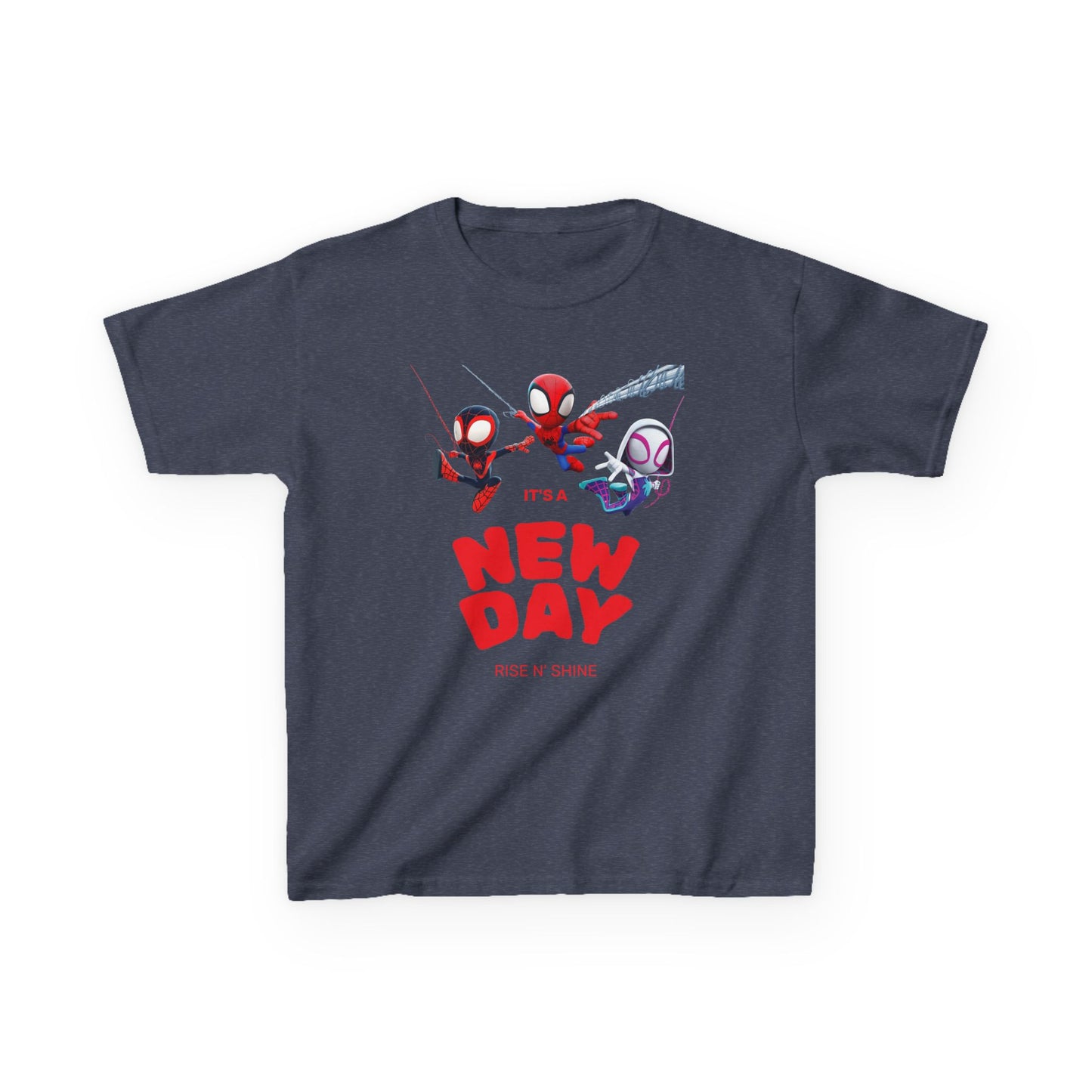 Superhero Kids T-Shirt, Fun Cotton Tee for Boys and Girls, Birthday Gift, Casual Wear, Everyday Style, Spider-Man Inspired Tee