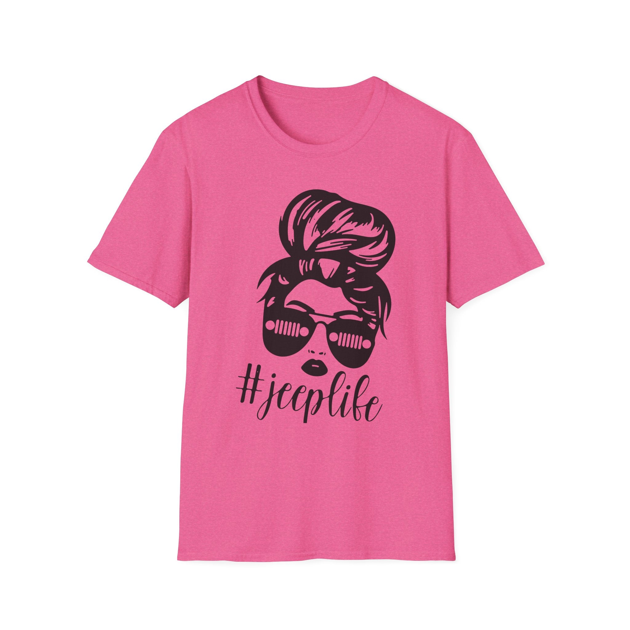 #jeeplife Unisex Softstyle T-Shirt - Fun Off-Road Adventure Tee