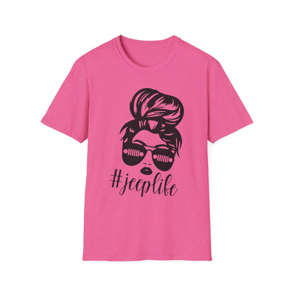 #jeeplife Unisex Softstyle T-Shirt - Fun Off-Road Adventure Tee