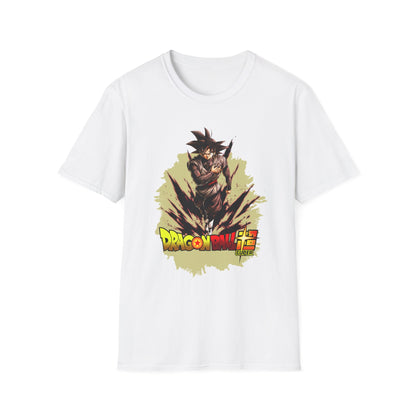 Dragon Ball Z Unisex Softstyle T-Shirt | Anime Fan Gear, Gift for Gamers, Casual Wear, Comic Con Attire, Birthday Gift