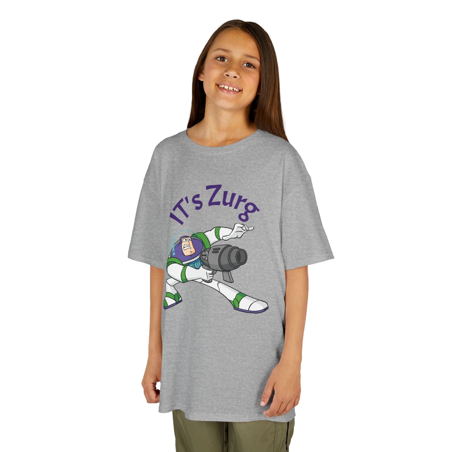 Kids Buzz Lightyear Tee - 'It's Zorg' Fun Cotton T-Shirt