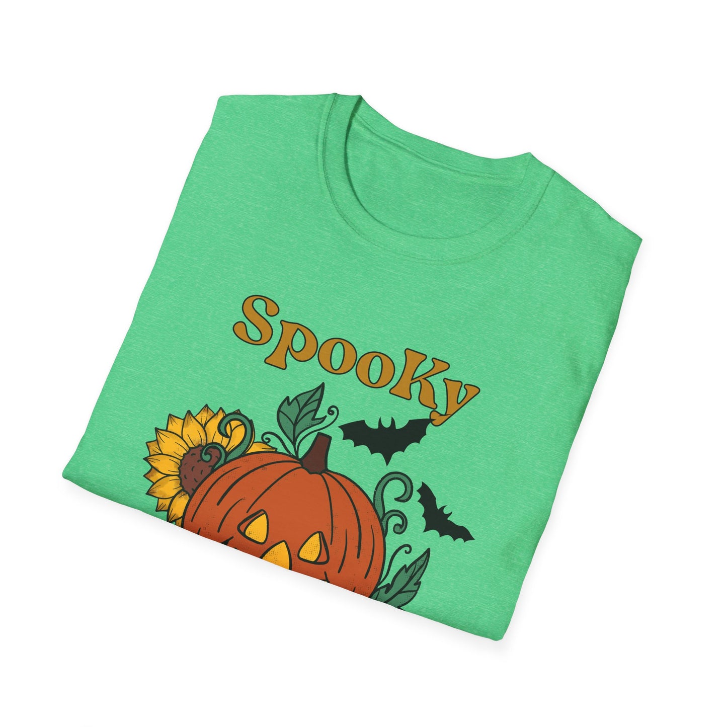 Spooky Season Unisex T-Shirt, Halloween Shirt, Pumpkin Tee, Fall Clothing, Festive Apparel