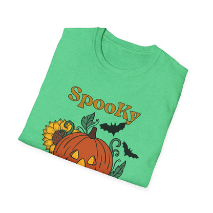 Spooky Season Unisex T-Shirt, Halloween Shirt, Pumpkin Tee, Fall Clothing, Festive Apparel