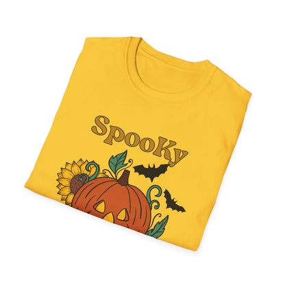 Spooky Season Unisex T-Shirt, Halloween Shirt, Pumpkin Tee, Fall Clothing, Festive Apparel