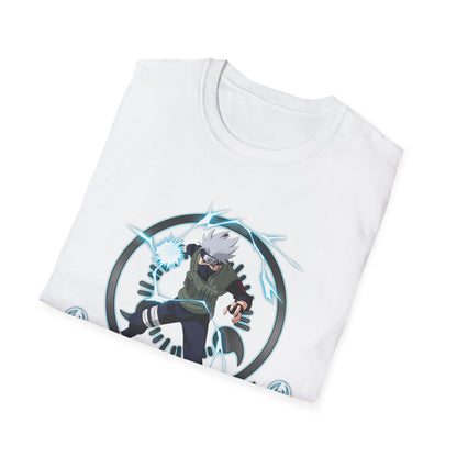 Kakashi Unisex Softstyle T-Shirt - Perfect for Anime Fans