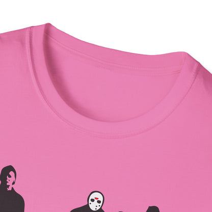 Squad Goals Unisex T-Shirt, Funny Graphic Tee, Group Friend Shirt, Movie Night Outfit, Halloween Costume Top, Gifting for Friends