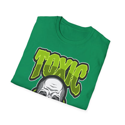 Toxic Skull Graphic Tee - Unisex Softstyle T-Shirt