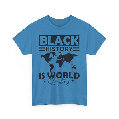 Black History Awareness Tee, Unisex Cotton T-Shirt, Black History Month Shirt, Cultural Pride Apparel, Educational Gift