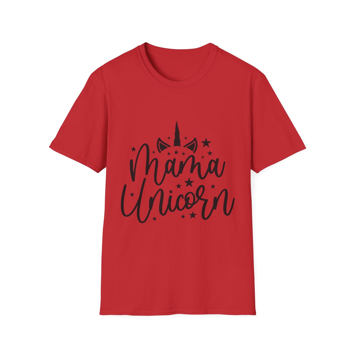 Mama Unicorn Unisex Softstyle T-Shirt - Fun & Stylish Gift for Moms