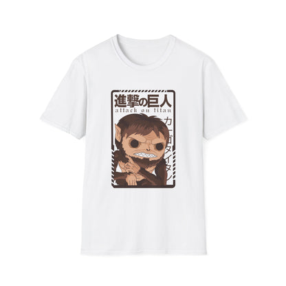 Anime-Inspired Unisex Softstyle T-Shirt, Perfect Gift for Fans, Casual Wear, Streetwear, Graphic Tee