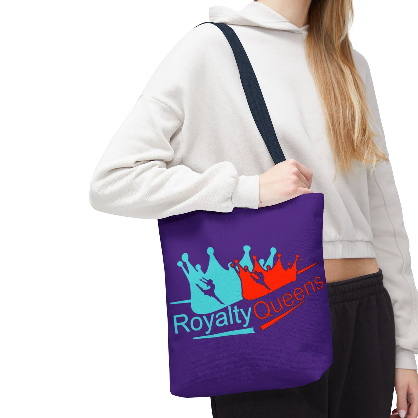 Royalty Queens Tote Bag | Colorful Reusable Shopping Bag, Gift for Queens, Birthday Gift, Inspirational Carryall, Women Empowerment Tote