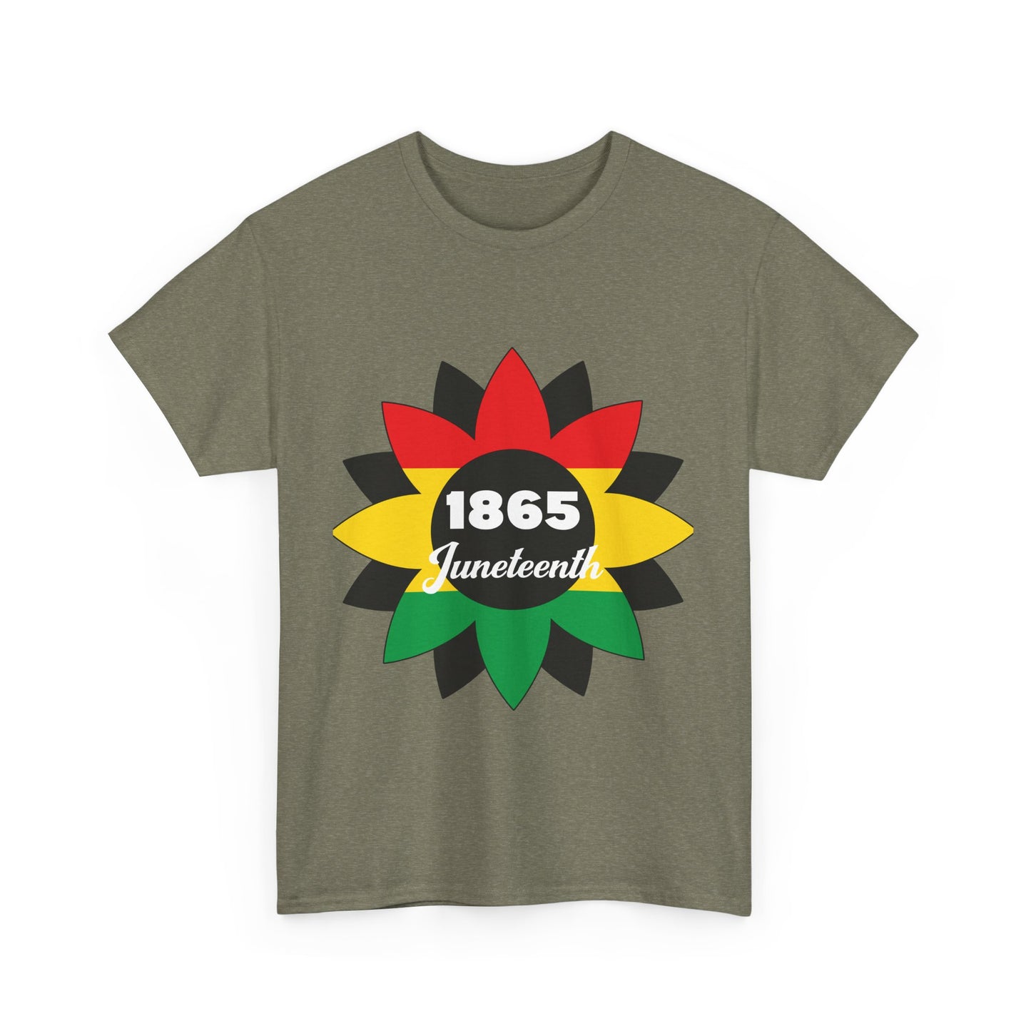 Juneteenth Celebration Tee - Unisex Heavy Cotton Shirt, African Heritage Apparel, Black History Month, 1865 Roots, Proud Culture Wear