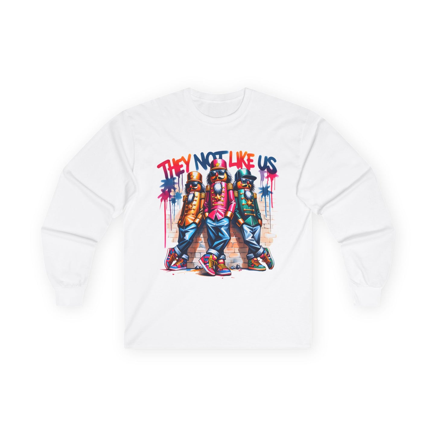 “They Not Like Us” Urban Streetwear Long Sleeve Tee