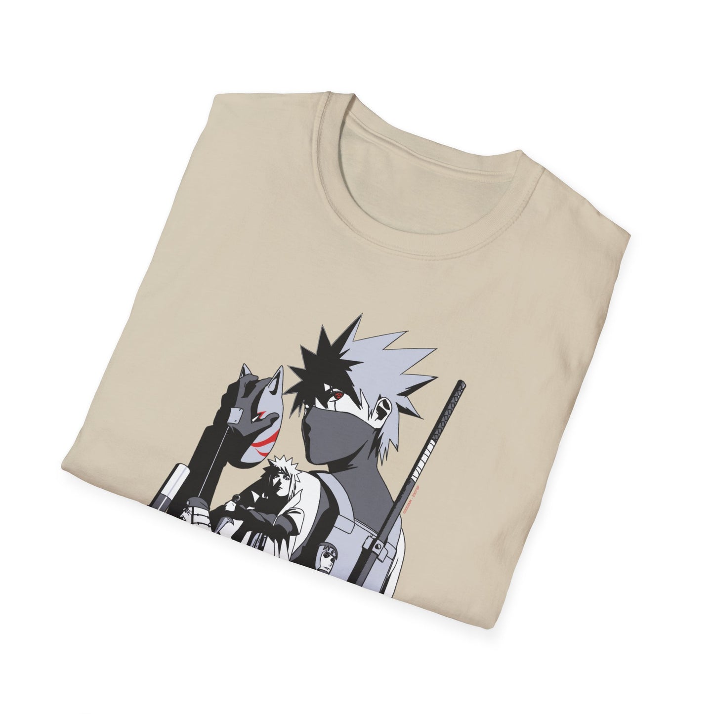 Anime Naurto Inspired Unisex Softstyle T-Shirt - Bold Graphic Design