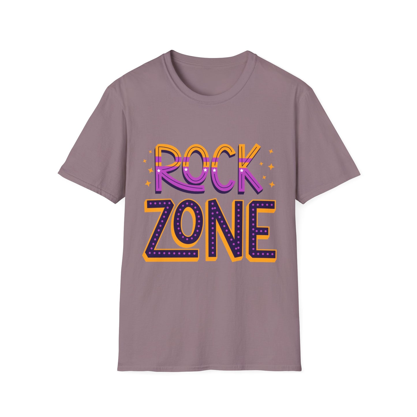 Rock Zone Unisex Softstyle T-Shirt, Music Lover Tee, Concert Outfit, Festival Wear, Birthday Gift, Casual Style