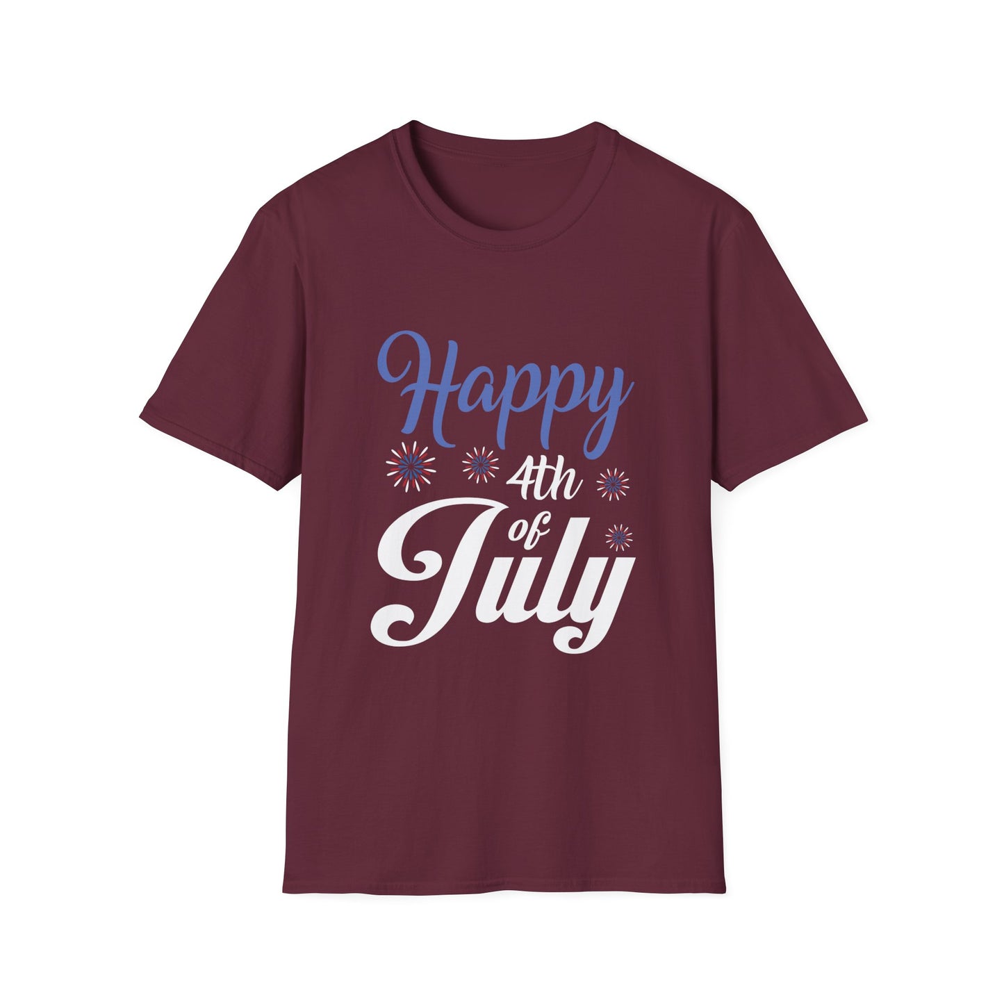 Happy Vibes Unisex Softstyle T-Shirt | Casual Wear, Gift for Friends, Birthday Gift, Positivity Shirt, Everyday Comfort